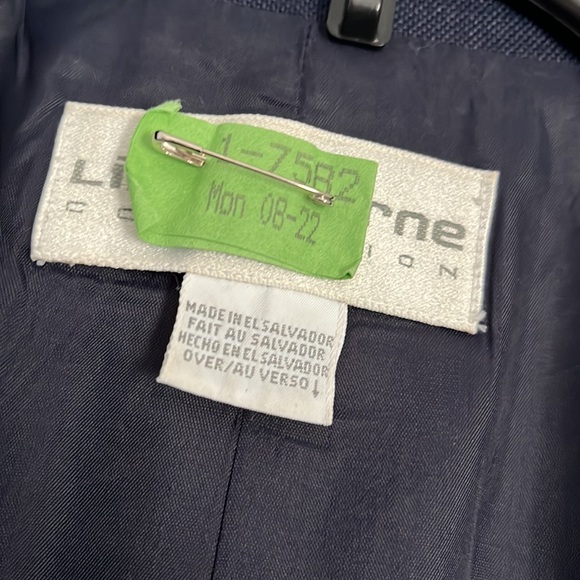 Liz Claiborne 90s Linen Blazer  - 10 - Picture 3 of 4